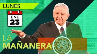 La conferencia de AMLO 23 de enero | En vivo