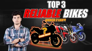 Top 3 RELIABLE BIKES under 2 LAKH in India for Daily Use