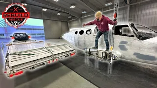 Final Touches On The Free Abandoned Airplane