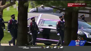 Police procession for fallen officer Breann Leath