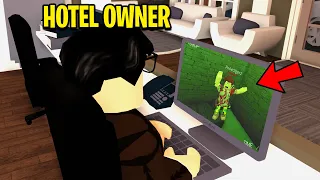 Hotel Owner Had CAMERAS.. He TRAPPED Hotel Guests! (Roblox)