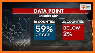 DATA POINT | 10 counties dominating country's economy with 60% of GDP