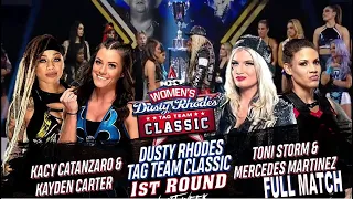 Kacy Catanzaro & Kayden Cater vs Toni Storm & Mercedes Martinez Women’s Dusty Classic