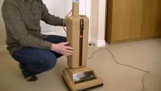 Vintage Electrolux 560 Electronic Upright Vacuum Cleaner With A Shocking Surprise!