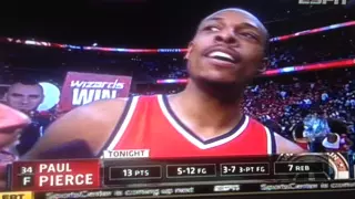 Paul pierce " I called game"