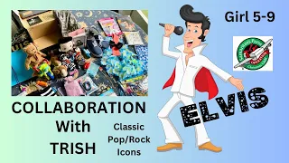 Collab Unboxing with Trish @ ByrdFeed on Classic Pop/Rock Icons - Elvis #operationchristmaschild