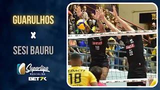 Guarulhos X Sesi Bauru | MELHORES MOMENTOS | Superliga BET7K Masculino 23/24