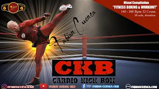 CKB #538 "FITNESS BOXING MUSIC & WORKOUT" 140 - 160 bpm 32 counts        #cardiokickboxing