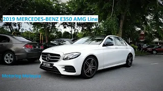 Mercedes-Benz E350 AMG Line (w213) 2019 Test Drive - The Balance Between Pace and Grace