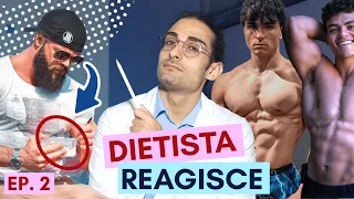 Dietista Reagisce ai Full Day Of Eating Degli Youtuber Italiani #2