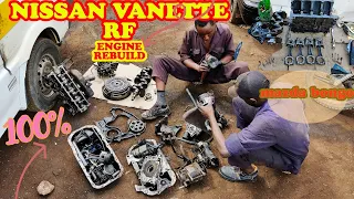 Mazda Bongo With Nissan RF Diesel Engine Rebuild / OVERHAUL