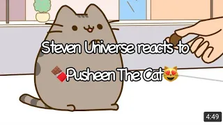 | Steven Universe reacts to “Pusheen’s Valentine" | •Angelica_Playz YT• | Part 58 |