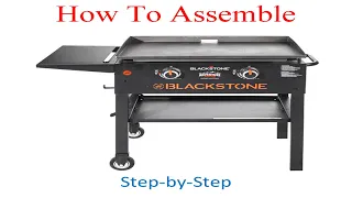 How to assemble Blackstone Adventure Ready 2-Burner 28 inch Outdoor Griddle config