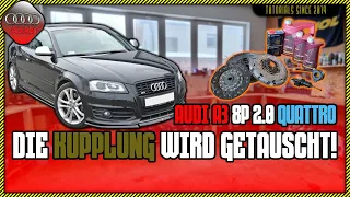 Audi A3 8P Sportback 2.0 TDI Quattro | repair the clutch and the dual mass flywheel [ part 1/2 ]