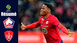 Lille vs Brest 1-1 Highlights & Goals | 2021 HD