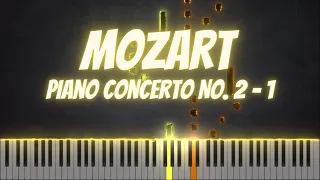 Mozart- Piano Concerto No. 2 In B Flat Major K. 39 (Movement 1)