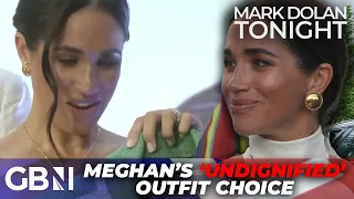 Meghan Markle SLAMMED for 'flashing' her body' in 'provocative' outfit at Nigerian school visit