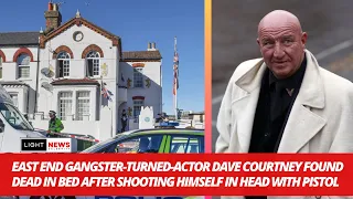 Last Moment Before Death, Notorious Former London Gangster Dave Courtney,64 Shooting Himself At Home