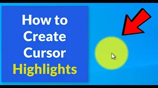 How to highlight Mouse Pointer in Windows PC