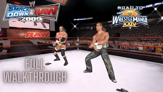 Triple H's Road to Wrestlemania [WWE Smackdown vs Raw 2009] [Full Walkthrough] (PSP) (1080p)