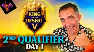 KOTD5 QUALIFIER TWO - DAY ONE - THIS WILL BE INSANE #ageofempires2