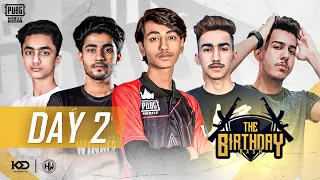 The Birthday Bash | KOD Esports | Day 2 | i8, Star , Qwerty, Bablu, Rage & many more...