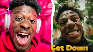 Speed Go Crazy 🔥 | IShowSpeed - Get Down (Official Music Video) REACTION