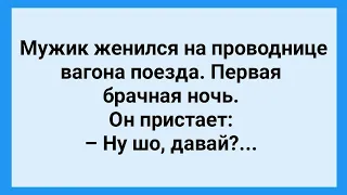 Жена Проводница и Первая Брачная Ночь! Подборка Веселых Жизненных Анекдотов! Юмор!