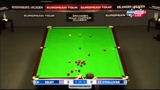 Ronnie O'Sullivan - Mark Selby (Frame 3) Snooker Paul Hunter Classic 2013 - Semi Final