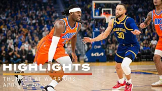 OKC Thunder at Golden State Warriors | Game Highlights | April 4, 2023