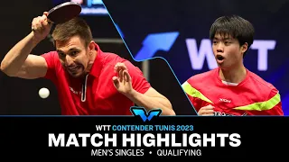 Frane Kojic vs Seongil Jang | MS Qual | WTT Contender Tunis 2023