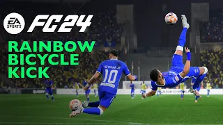 EA FC 24 | RAINBOW FLICK to BICYCLE KICK Tutorial | Xbox & PlayStation