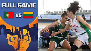 Portugal v Lithuania | Women | Full Ticket Game | FIBA 3x3 Europe Cup Israel Qualifier 2022