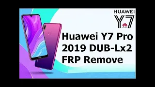 ปลดล็อค Gmail Huawei Y7 Pro 2019