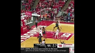 3-pointer by Jordan Davis | Wisconsin Basketball