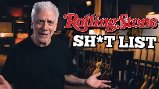 Rolling Stones' Idiotic Top 250 Guitar Players List