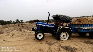 new holland 3600-2 allrounder full loaded trolley me #newholland #tractor