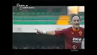 Guida al campionato Supersfida Del Piero vs Totti 2001