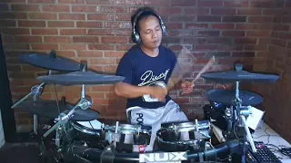 Mawar Hitam - Tipe-x ( Drum Cover Nux dm7x ) by @Amtr-d