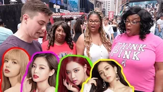 Asking NYC Strangers to Pick the Prettiest BLACKPINK Member?!