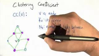 Clustering Coefficient - Intro to Algorithms