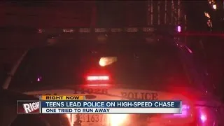 TPD arrest five in high speed chase