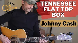 Tennessee Flat Top Box - Johnny Cash - Guitar Lesson | Tutorial