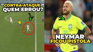 OLHA A REAÇÃO DE NEYMAR APÓS TOMAR O GOL DE EMPATE DA CROACIA!