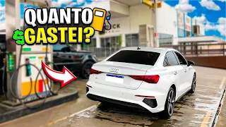 QUANTO CUSTA PARA ENCHER O TANQUE DO AUDI A3!