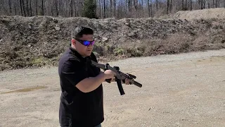 CZ Scorpion with YHM R9 shooting supers vs subs.