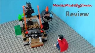 LEGO Batman v. Superman CLASH OF THE HEROES 76044 Stop Motion Build Review