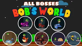 BOB'S WORLD GAME | ALL BOSS LEVEL 👾 WITH CHEAT?