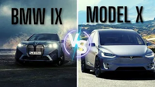 Tesla Model X vs BMW iX Comparison - Battling Electric SUV Titans!