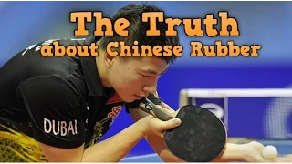 the truth about chinese rubbers | Ma Long forehand rubber